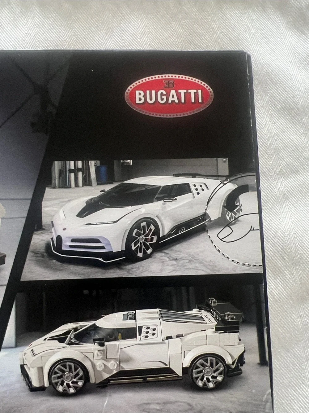 LEGO Speed Champions White Bugatti Centodieci Kids Toy Set. NEW in box. - Picture 6 of 11